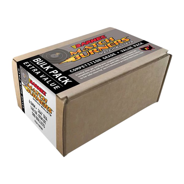 MATCH BURNER 6.5MM (0.264”) BULLETS MATCH BURNER 6.5MM (0.264”) OTM BT 140GR 500/BOX