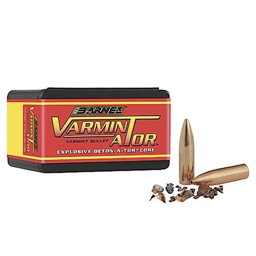 VARMIN-A-TOR™ 22 CALIBER (0.224”) HOLLOW POINT FLAT BASE BULLETS VARMIN-A-TOR 22 CALIBER (0.224”) HP FLAT BASE 40GR 100/BOX VARMIN-A-TOR™ 22 CALIBER (0.224”) HOLLOW POINT FLAT BASE BULLETS VARMIN-A-TOR 22 CALIBER (0.224”) HP FLAT BASE 40GR 100/BOX