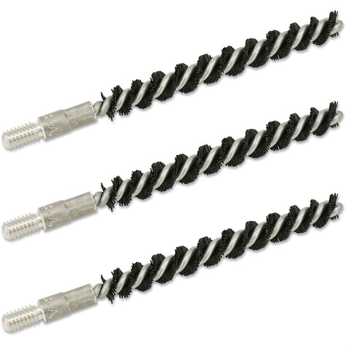 PROOF POSITIVE NYLON BORE BRUSHES 22 CALIBER NYLON BORE BRUSH 3/PACK PROOF POSITIVE NYLON BORE BRUSHES 22 CALIBER NYLON BORE BRUSH 3/PACK