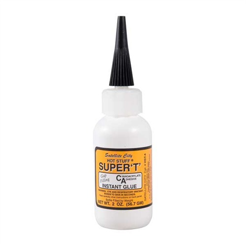 HOT STUFF INSTANT GLUE 2 OZ. SUPER ”T”