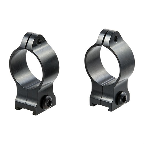 FIXED SCOPE RINGS 1” HIGH SATIN BLUE RINGS FIXED SCOPE RINGS 1” HIGH SATIN BLUE RINGS