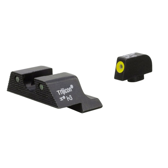 Trijicon HD XR Night Sight Set, Yellow Front Outline for Glock Models 20, 21, 29, 30, and 41 including S and SF variants, Black, 600840 719307213913 Trijicon HD XR Night Sight Set, Yellow Front Outline for Glock Models 20, 21, 29, 30, and 41 including S and SF variants, Black, 600840 719307213913