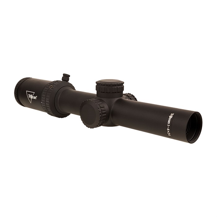 CREDO  1-4X24MM SFP ILLUMINATED RIFLE SCOPE CREDO 1-4X24MM SFP ILL RED BDC SEGMENTED CIRCLE 223/55GR BLK