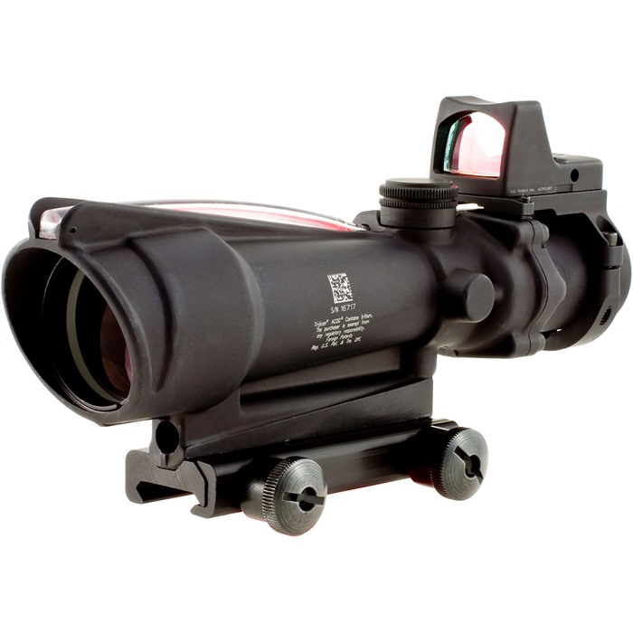 TA11 ACOG 3.5X35MM DUAL ILLUM CROSSHAIR 223 RETICLE WITH RM01 RMR ACOG BAC 3.5X35MM FXD 223 BDC RED CROSSHAIR W/TA51 &RM01 RMR