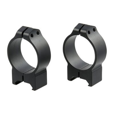 MAXIMA FIXED RINGS 34MM MEDIUM (1.044”) FIXED RINGS, BLACK