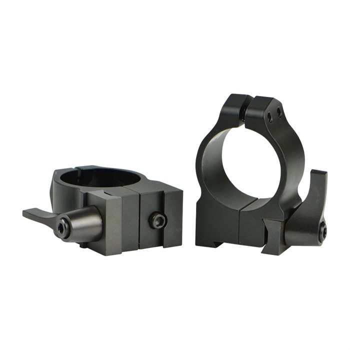 CZ 550 QUICK DETACH SCOPE RINGS 30MM MEDIUM (1.015”) QD 19MM DOVETAIL RINGS, BLACK