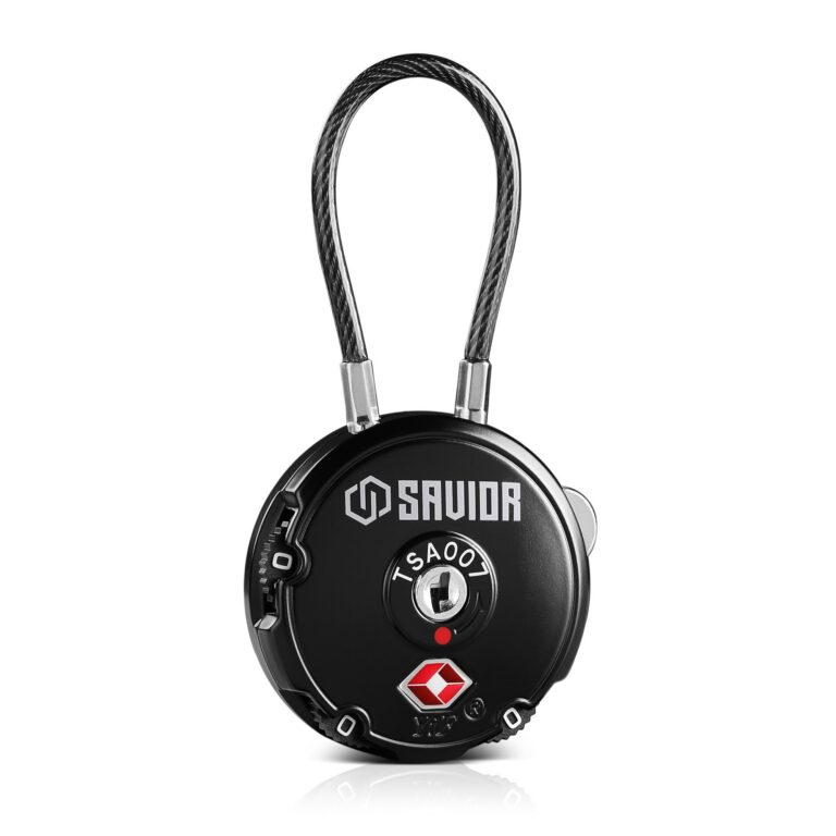 Savior Equipment LK-ROUND-BK – 3-Digit 3.35″ Black Zinc Alloy Keyless Lock Cable Lock Savior Equipment LK-ROUND-BK – 3-Digit 3.35″ Black Zinc Alloy Keyless Lock Cable Lock