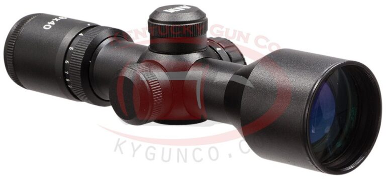 Aim Sports JTD3940G Tactical Compact 3-9x 40mm Obj 37.5-12.4 ft @ 100 yds FOV 1″