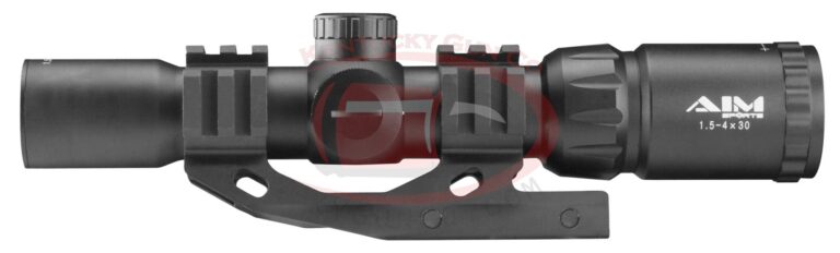 Aim Sports JTMR2 Recon 1.5-4x 30mm Obj 36.6 ft @ 100 yds FOV 30mm Tube Black Mat