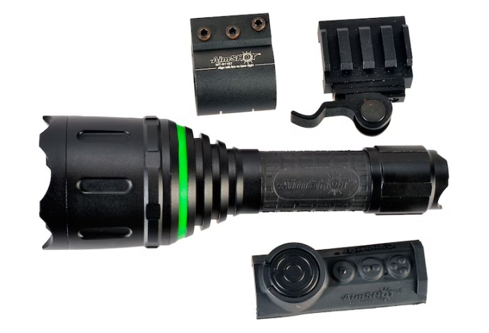 Aimshot TZ980GR TZ980 Green LED 400 Lumens With Quick Release Rail Mount CR123A Aimshot TZ980GR TZ980 Green LED 400 Lumens With Quick Release Rail Mount CR123A