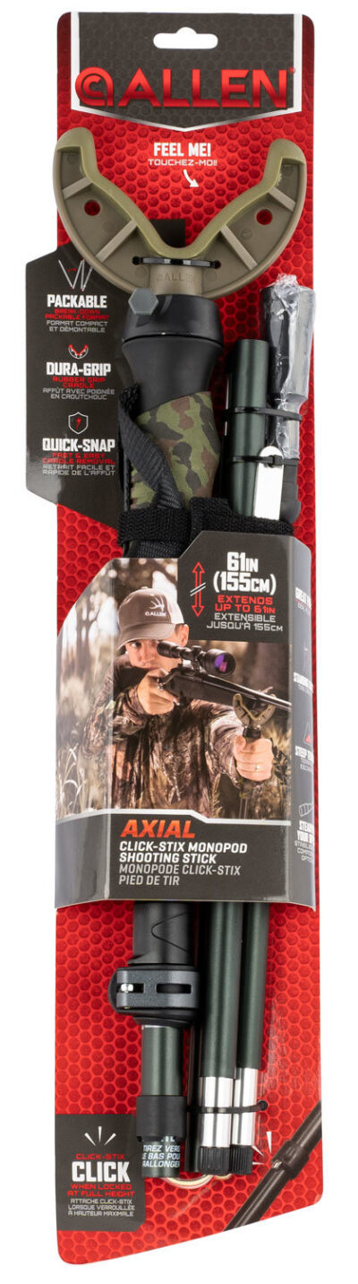 Allen 21413 Axial Click-Stix Monopod Olive 61″