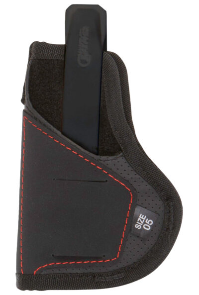 Allen 44715 Swipe MQR Black/Red Endura IWB/Belt Most Sub-Compact 9/40 Semi Autos