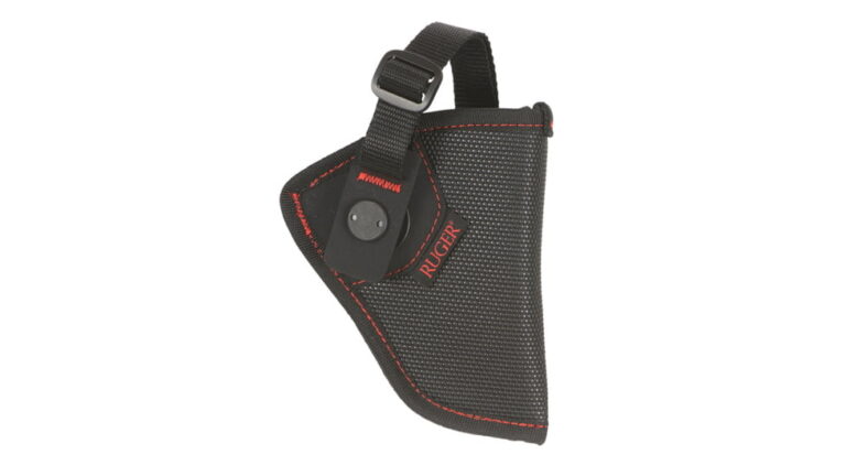 Allen 27100 Ruger Firebird MQR Black w/Red Logo Endura Belt Ruger LCR, LCRX Righ Allen 27100 Ruger Firebird MQR Black w/Red Logo Endura Belt Ruger LCR, LCRX Righ