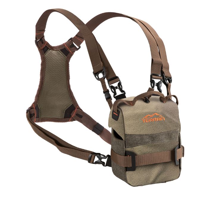 Allen 19231 Terrain Plateau Bino Pack with Harness Coyote
