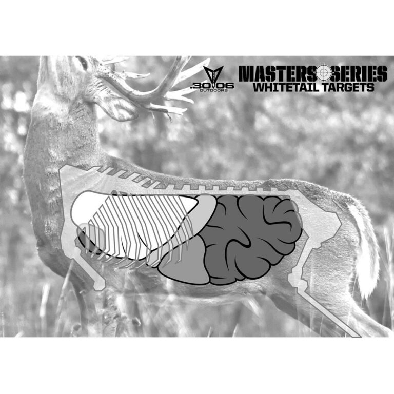 30-06 Whitetail Paper Target 5 pc. 30-06 Whitetail Paper Target 5 pc.