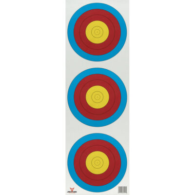 30-06 Paper Targets 3 Spot Vertical 100 pk.