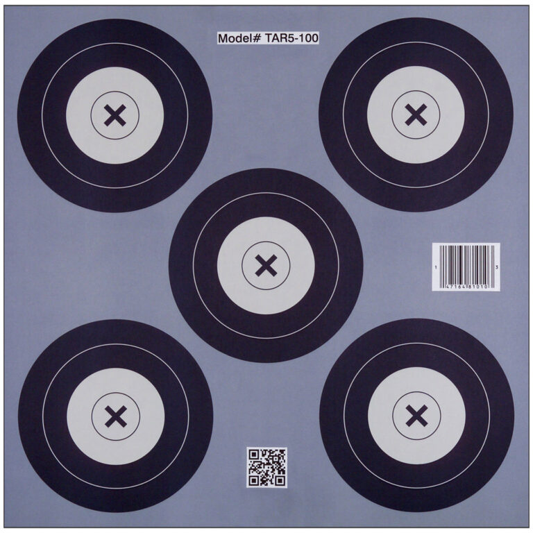 30-06 Paper Targets 5 Spot 100 pk. 30-06 Paper Targets 5 Spot 100 pk.