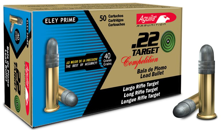 Aguila 1B222514 Match 22 LR 40 GR Lead Solid Point 50 Bx/ 100 Cs Aguila 1B222514 Match 22 LR 40 GR Lead Solid Point 50 Bx/ 100 Cs
