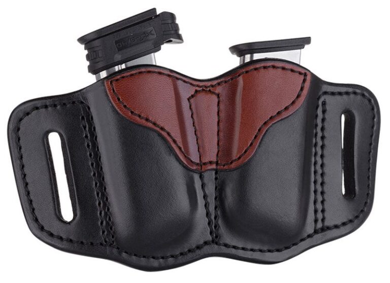 1791 Gunleather MAG21BLBA MAG2.1  Double Black/Brown Leather