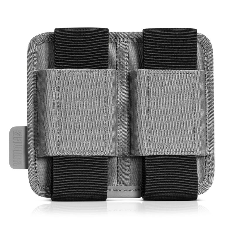Savior AR-15/AK-47 Mag Holder w/ Hook Backing – Grey Savior AR-15/AK-47 Mag Holder w/ Hook Backing – Grey