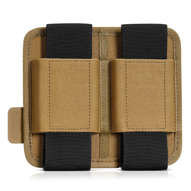 Savior AR-15/AK-47 Mag Holder w/ Hook Backing – Tan Savior AR-15/AK-47 Mag Holder w/ Hook Backing – Tan