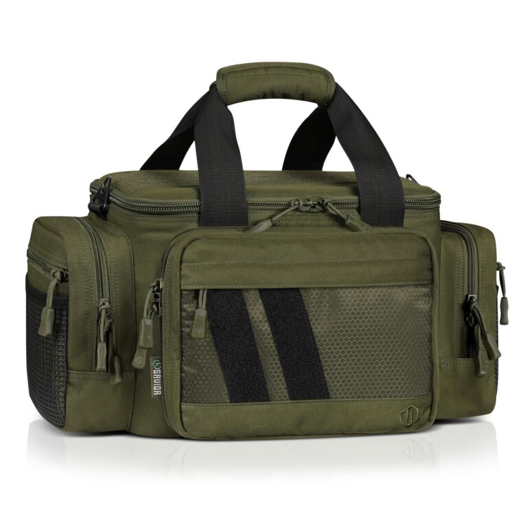 Savior Specialist Series – Hard Side Range Bag w/ 3X Individual Pistol Bags, Adjustable Center Divider in OD Green Savior Specialist Series – Hard Side Range Bag w/ 3X Individual Pistol Bags, Adjustable Center Divider in OD Green