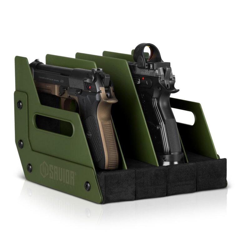 Savior Equipment 4 Slot Handgun Storage Rack Savior Equipment 4 Slot Handgun Storage Rack
