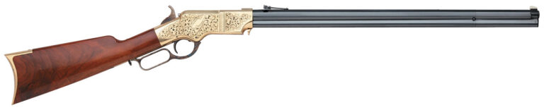 Taylors and Company 552883 1860 Henry Brass Engraved 45 Colt (LC) 13+1 24.25″ Wa Taylors and Company 552883 1860 Henry Brass Engraved 45 Colt (LC) 13+1 24.25″ Wa