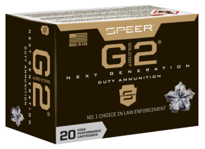 Speer Ammo 23999 Gold Dot G2 40 S&W 180 gr G2 20 Bx/ 10 Cs