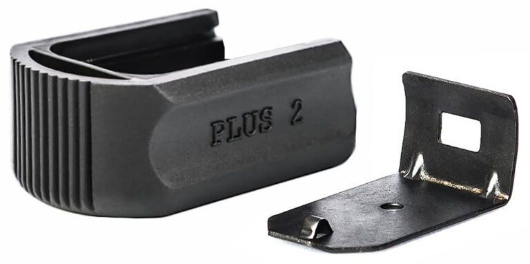 Mec-Gar F42099SET Plus-2 Adapter Set Black Aluminum/polymer, Fits Mec-Gar Optimum Flush Magazines Mec-Gar F42099SET Plus-2 Adapter Set Black Aluminum/polymer, Fits Mec-Gar Optimum Flush Magazines