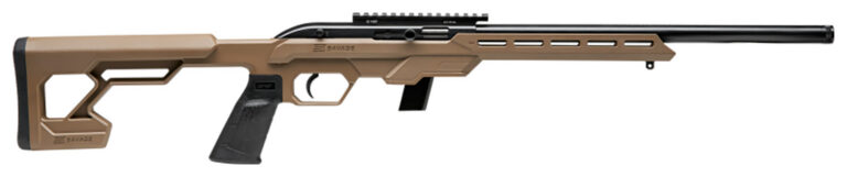 Savage Arms 45124 64 Precision 22 LR Caliber with 10+1 Capacity, 16.50″ Threaded Barrel, Matte Black Metal Finish & Chassis Flat Dark Earth Synthetic Stock Right Hand (Full Size) Savage Arms 45124 64 Precision 22 LR Caliber with 10+1 Capacity, 16.50″ Threaded Barrel, Matte Black Metal Finish & Chassis Flat Dark Earth Synthetic Stock Right Hand (Full Size)