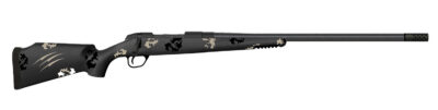 Fierce Firearms FCTRG6MMCM24BBO CT Rage  6mm Creedmoor 4+1 24″ Carbon Fiber C3 Carbon Fiber Barrel Black Cerakote Titanium Blackout Camo Fixed Fierce Tech C3 Stock Right Hand