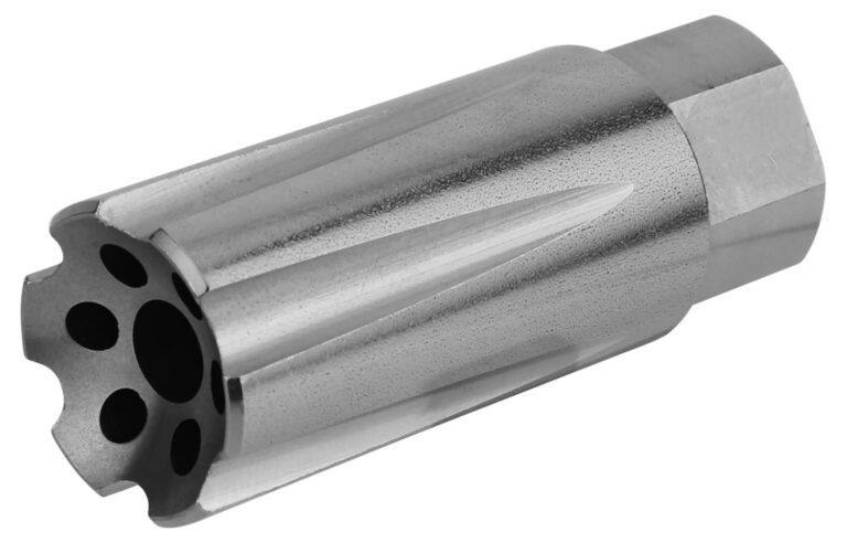 TacFire Linear Compensator Stainless Steel with 5/8″-24 tpi Threads 2.26″ OAL .875″ Diameter for 308 Win TacFire Linear Compensator Stainless Steel with 5/8″-24 tpi Threads 2.26″ OAL .875″ Diameter for 308 Win