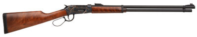 Gforce Arms GFLVR41CCLR Saddlehorn  410 Gauge 2.5″ 9+1 24″ Black Barrel, Color Case Hardened Aluminum Receiver, Turkish Walnut Stock