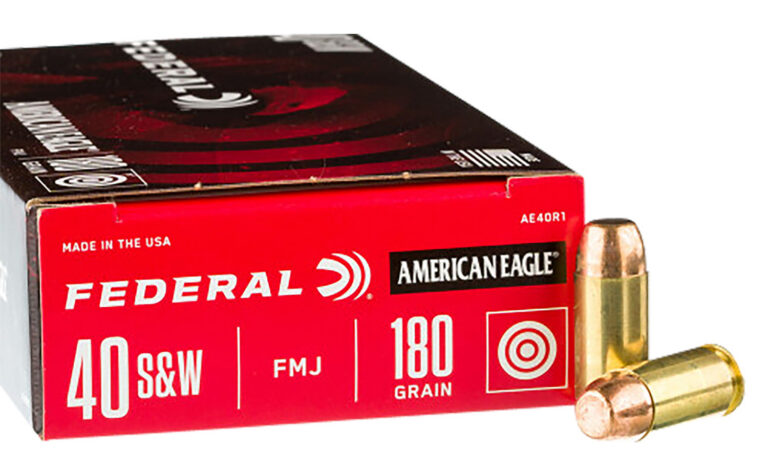 Federal C40180A400 Champion Training 40S&W 180gr Full Metal Jacket 400 Per Box/1 Case *Loose Federal C40180A400 Champion Training 40S&W 180gr Full Metal Jacket 400 Per Box/1 Case *Loose