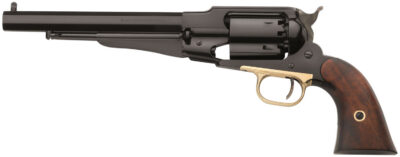 Pietta  1858 Remington Army 44 Cal 8″ 6rd Blued Frame, Cylinder & Octagon Barrel