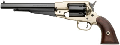 1858 REMINGTON ARMY .44 8IN BRASS FRAME WALNUT GRIPS