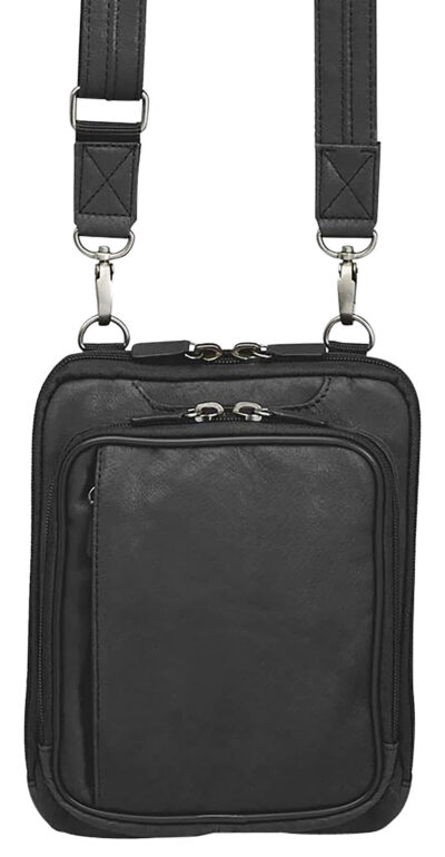 GTM GTM-99/BK         CROSSBODY SHLDR POUCH   BLK