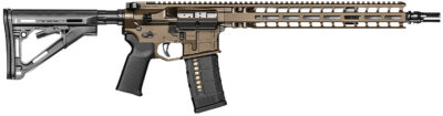 Radian Weapons R0040 Model 1 Carbine 223 Wylde 30+1 14.50″ Pinned & Welded Barrel, Radian Brown Billet Rec/M-Lok Handgaurd, Magpul Grip & CTR Stock, Ambi Controls, Mid-Length Gas