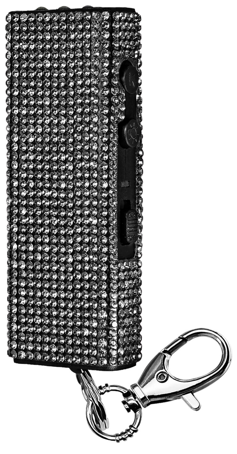 SKYLINE USA INC SGGDBOBK Stun Gun Bring-It-On Black Features LED Light Includes Keychain SKYLINE USA INC SGGDBOBK Stun Gun Bring-It-On Black Features LED Light Includes Keychain