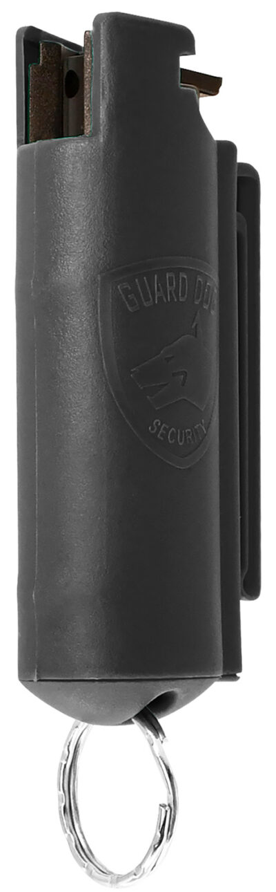 SKYLINE USA INC PSGDKCBK Pepper Spray Keyring Range 16 ft 0.50 oz Black