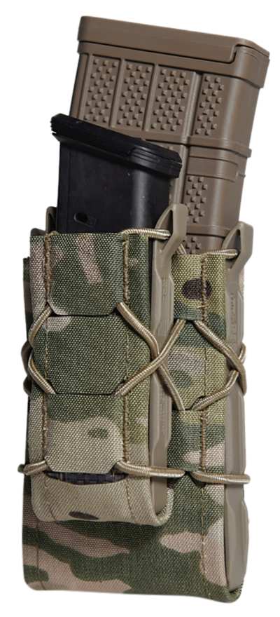 High Speed Gear 24DD00MC TACO Gen 2 Double Decker Multi-Cam Nylon Laminate MOLLE Mount Pistol/Rifle