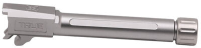 True Precision Inc TPP365FBXT Sig  9mm Luger 4.30″ Threaded Satin Stainless Steel, Fits Sig P365 Fuse