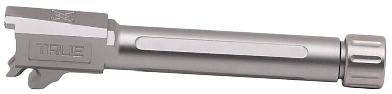 True Precision Inc TPP365FBXT Sig  9mm Luger 4.30″ Threaded Satin Stainless Steel, Fits Sig P365 Fuse
