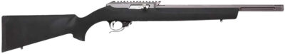 Tactical Solutions ATE2GMGBHBLK X-Ring VR Gen2 22 LR Gun Metal Gray Barrel & Receiver, Hogue OverMolded Black Synthetic Stock