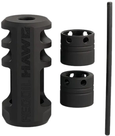 BRO XENO RECOIL HAWG MUZZLE BRAKE 1/2X28 MATT