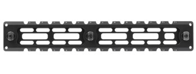 Leapers TLUMA03 ARCA Rail 6 Slot M-LOK  Matte Black Anodized Aluminum 9.40″ Long M-LOK Mount