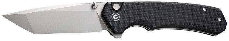 Civivi Knives C19059C-1 Brazen 3.46″ Folding Tanto Plain Stonewashed D2 Steel Bladen Black Textured G10 Handle Civivi Knives C19059C-1 Brazen 3.46″ Folding Tanto Plain Stonewashed D2 Steel Bladen Black Textured G10 Handle