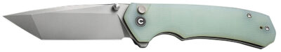 Civivi Knives C19059C-3 Brazen  3.46″ Folding Plain Stonewashed D2 Steel, Blade Natural G10 Handle