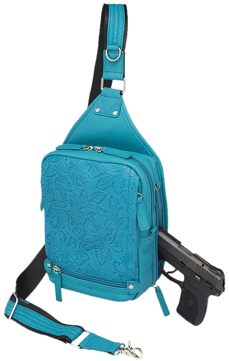 GTM GTM-110/TBLUE MINI SLING COWHIDE TURQ GTM GTM-110/TBLUE MINI SLING COWHIDE TURQ